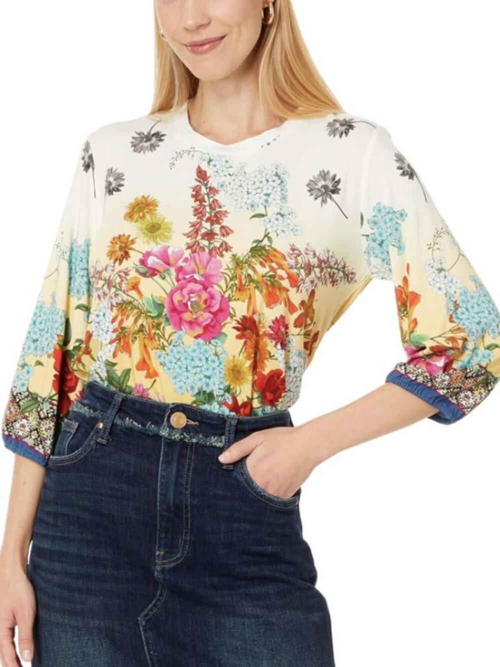 NEW Johnny Was Delite Knit Top